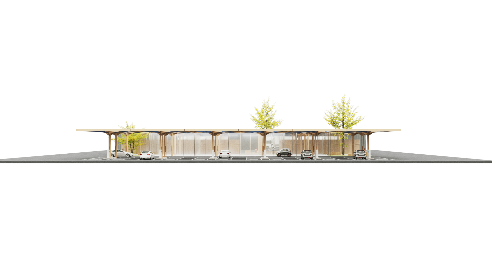 E-charging station design TEK TO NIK Architects 2024